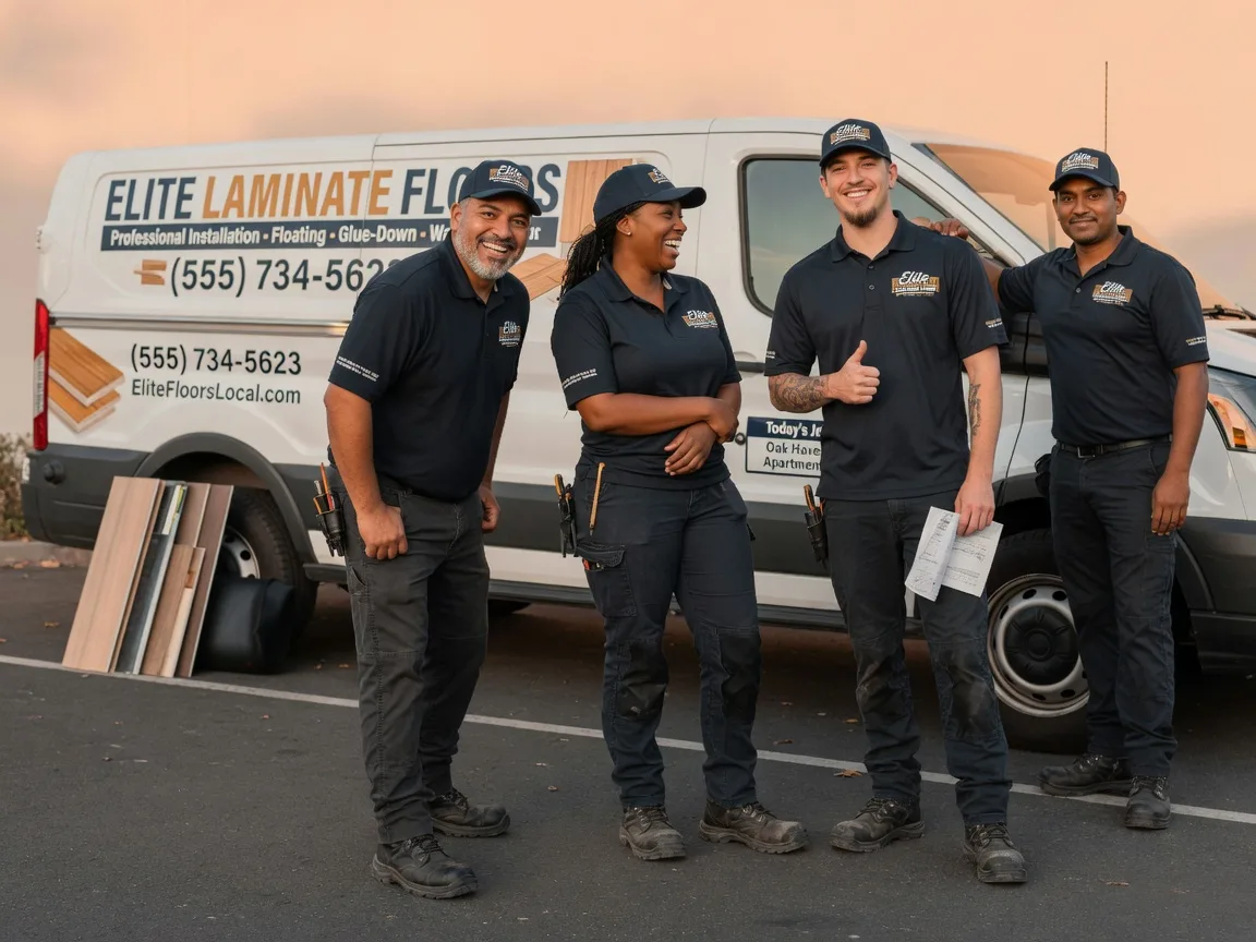 Laminate flooring installation company in Bay City, WI